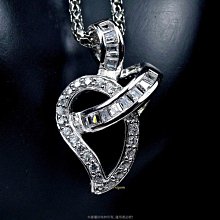 珍珠林~鏤空式晶鑽項鍊墬~新品上架.義大利設計限量款(附贈鏈組一條)#028