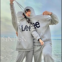 SaNDoN x『LEE』韓國限定販售 中長板連帽毛圈系列基礎男女都能穿大學T 231209