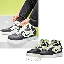 【Dr.Shoes】免運NIKE AIR FORCE 1 MID REACT 黑綠 中筒 男鞋 DQ1872-100