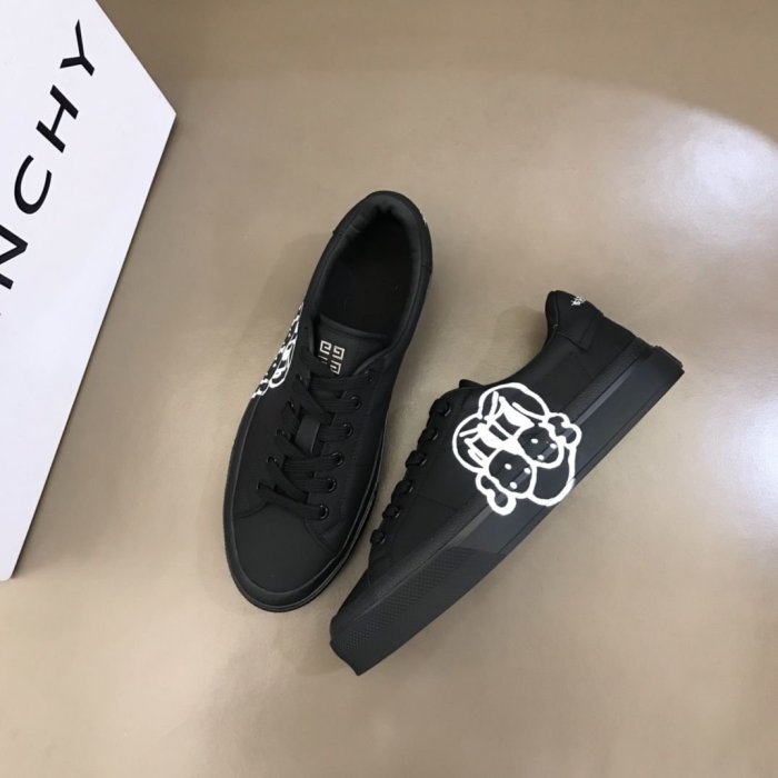 【Lydia代購】Givenchy紀梵希 歐洲站潮男低幫系帶男鞋簡約小白鞋平底運動板鞋子