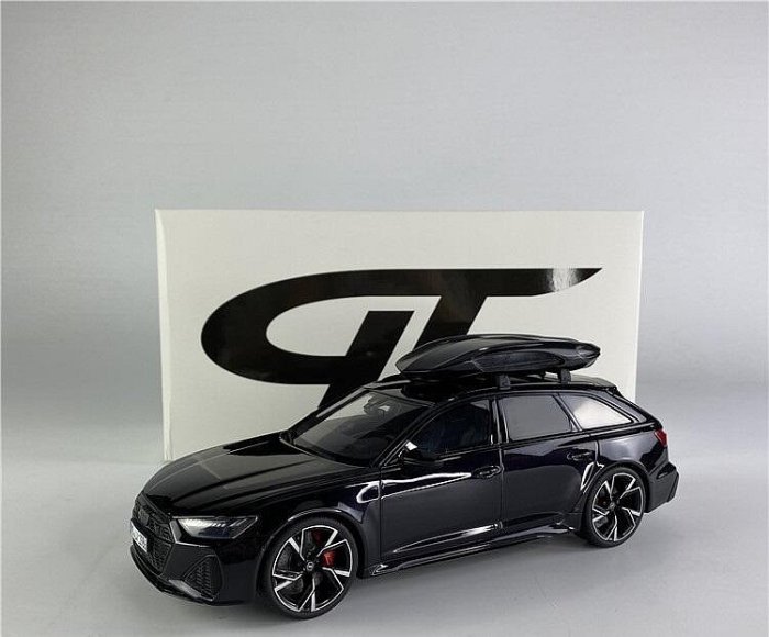 GT Spirit 118 奧迪瓦罐旅行車模型 Audi RS6 Avant C8 行李箱