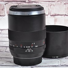 【桃園品光攝影】Carl Zeiss 100mm F2   ZE  For CANON GA#57351A