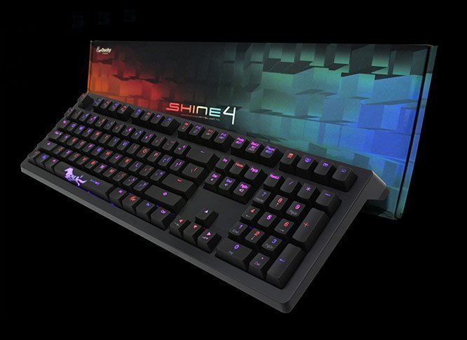 (特價) Ducky Shine 4 機械鍵盤 多種燈光效果 德國 Cherry MX 青軸 中文 Shine 5 參考