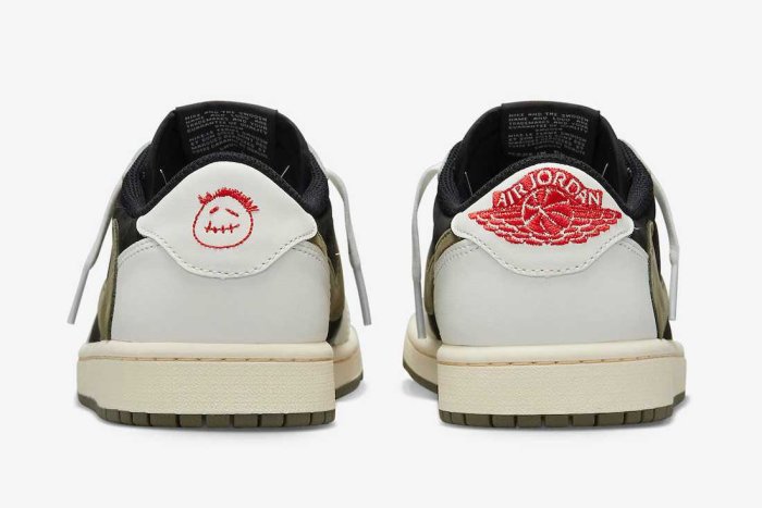 Travis Scott × Nike WMNS Air Jordan 1 Low OG 倒勾 DZ4137-106/5909/8-106。太陽選物社