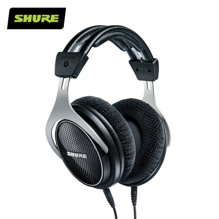 禾豐音響 Shure SRH1540 密閉式 旗艦級錄音室耳機 台灣公司貨