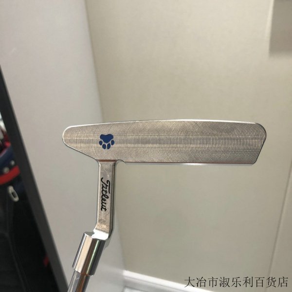 現貨熱銷-【 】高爾夫球桿 二手高爾夫球桿titleist推桿golf一字型直條型推桿男士單支卡梅隆