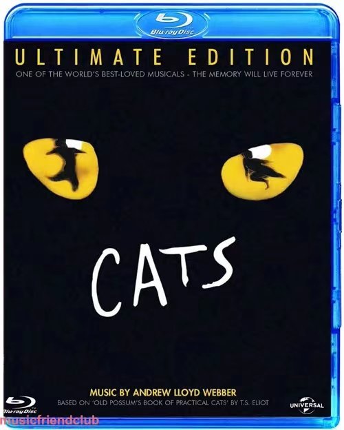 韋伯音樂劇 貓 Andrew Lloyd Webber Cats 中文字幕(藍光BD25G)