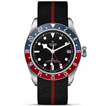 全新 TUDOR M79830RB-0003 BBGMT 帝舵 機械錶 41mm 黑色面盤 黑色帆布錶帶 79830RB