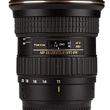 【高雄四海】Tokina 11-20mm F2.8 DX for Nikon 全新正成公司貨．保固兩年．APS-C超廣角