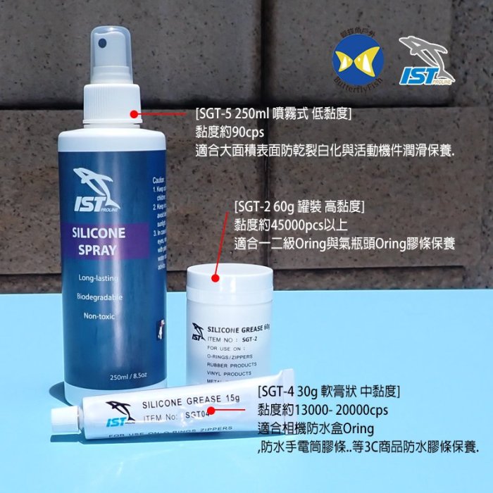 開發票 台灣製 IST 矽油 SGT-5 250ml 噴霧式 低黏度 矽膠油 防水膠條 保養專用