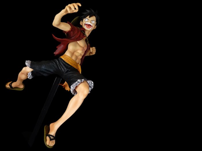 C-11 櫃 現狀品 ： STAMPEDE 完美大集結 MONKEY·D·LUFFY 一番賞 A賞 魯夫 　富貴玩具店