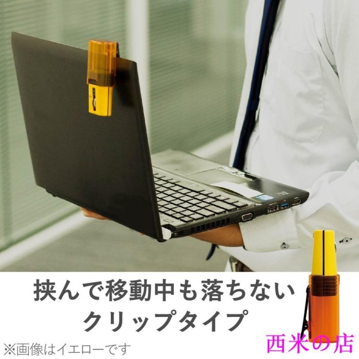 西米の店日本 ELECOM CAPCLIP 迷你滑鼠 M-CC2BRS 筆電滑鼠 iPad滑鼠 易攜帶 可收納 MCC2B