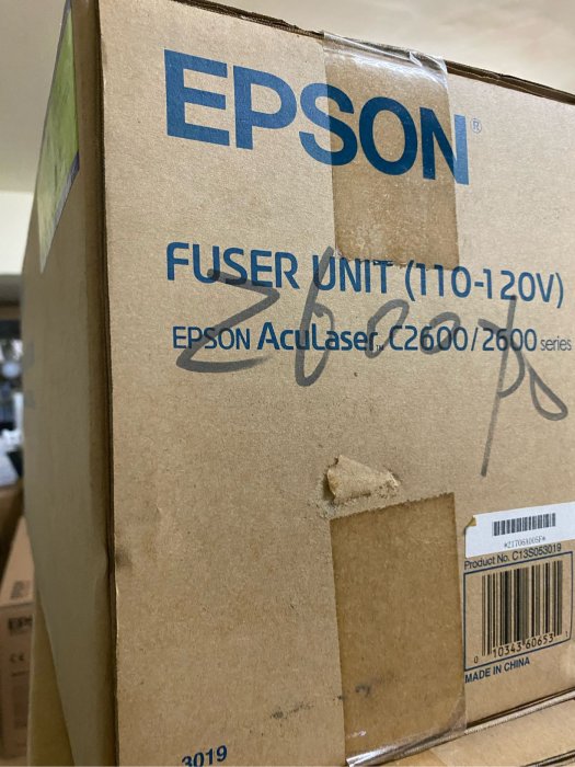 Epson AcuLaser c2600全新加熱器 含稅價