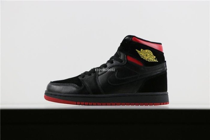 Air Jordan 1 “Last Shot”黑紅 休閒運動 籃球鞋 554724-076 男鞋