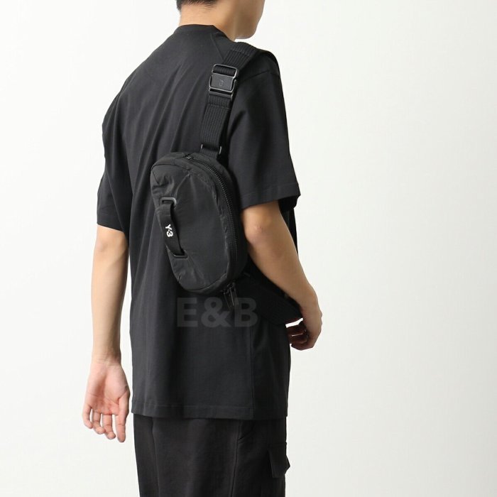 全新 Adidas Y-3 Logo Crossbody Waist Bag 黑 腰包 側背包