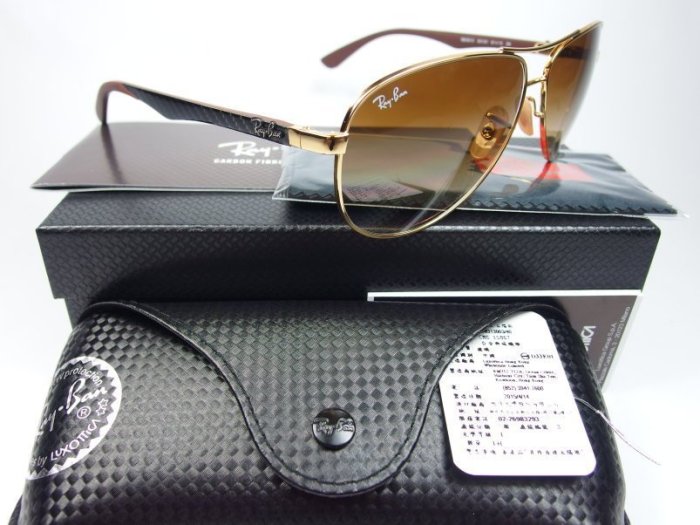 信義計劃眼鏡 Ray Ban 雷朋太陽眼鏡 RB8313 碳纖維 Carbon fiber 飛行員 sunglasses