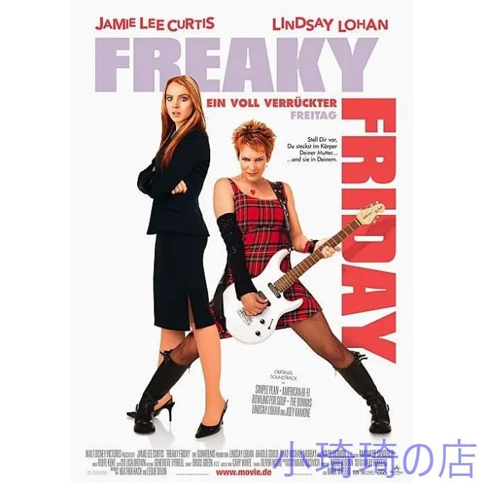 電影 【辣媽辣妹/Freaky Friday】DVD 全新完整版 小琦琦の店