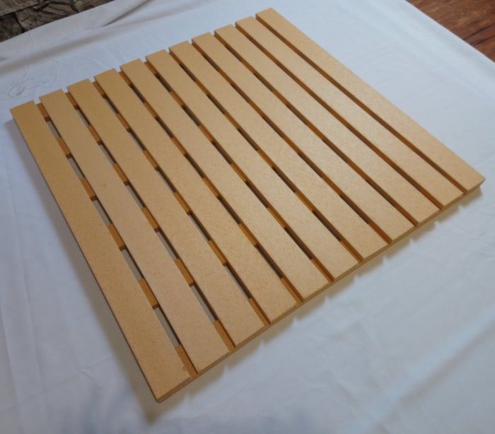 [時代木防水家具]浴室踏板(65x65x2.4cm)/浴室地板/陽台地板/ 戶外地板/防滑踏板
