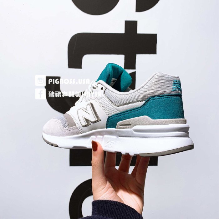 【豬豬老闆】NEW BALANCE 997H  復古 麂皮 韓系 慢跑鞋 女鞋 白CW997HAN 黑CW997HAL