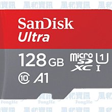 SanDisk Ultra 128GB microSDXC UHS-I A1 U1 影相儲存記憶卡【風和資訊】