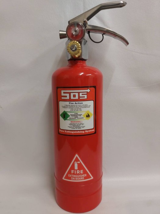 《消防材料行》自動滅火器 1型HFC-236高效能潔淨氣體滅火器(不污染) 另售乾粉滅火器 永久免換藥(定製品)