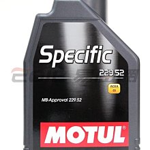 【易油網】MOTUL 5W30 SPECIFIC 229.52 5W-30 全合成機油ENI Mobil