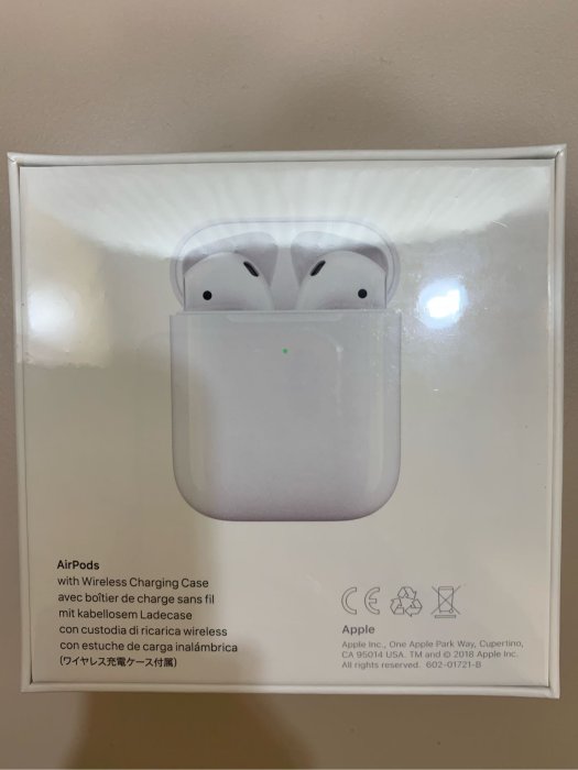 《全新未拆》AirPods 2 無線充電版