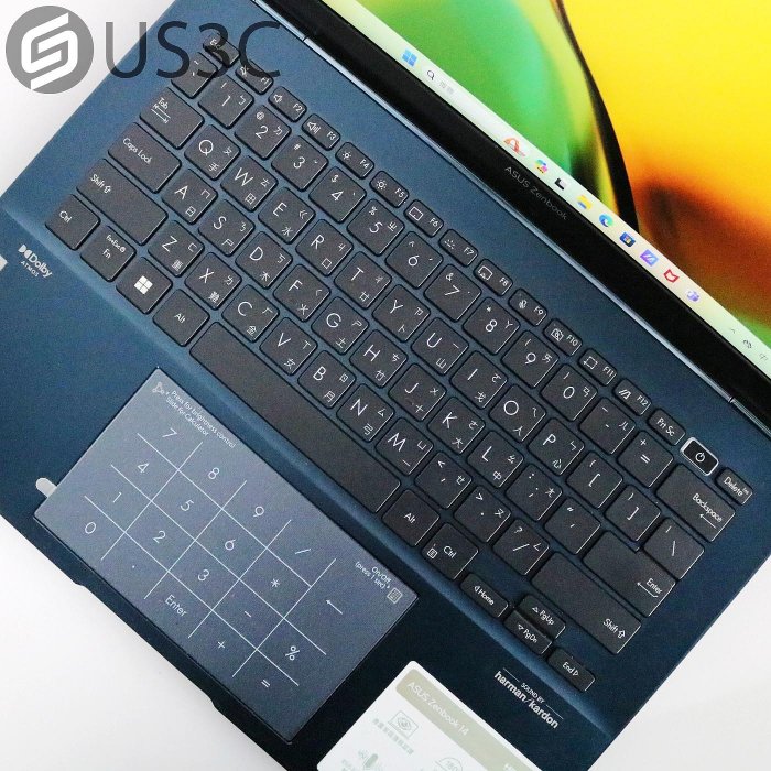 【US3C-桃園春日店】ASUS UX3402Z 14吋 FHD i5-1240P 16G 512G SSD 藍 二手筆電