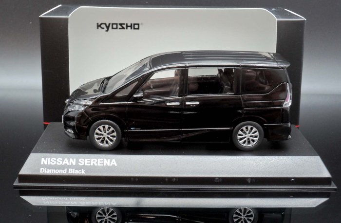 【M.A.S.H】[現貨瘋狂價] Kyosho 1/43 Nissan Serena C27 diamond black