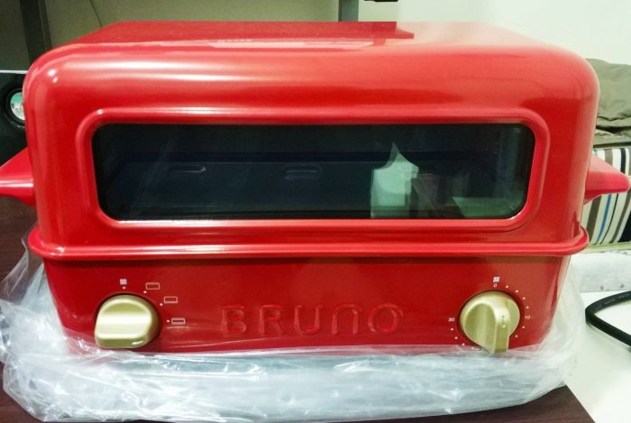 二手近全新 BRUNO Toaster Grill BOE033 上掀式水蒸氣循環燒烤箱/經典多功能燒烤麵包機