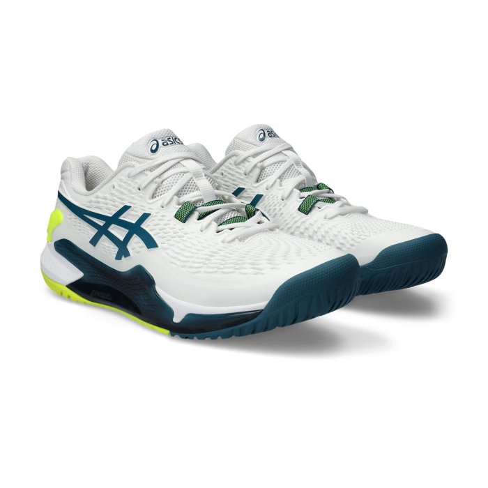 【曼森體育】ASICS 亞瑟士 男 網球鞋 GEL-RESOLUTION 9 AC 美網配色