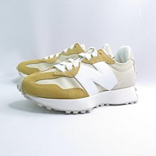 New Balance 327 U327FG 男女 復古休閒鞋 皮革大N 麂皮 D楦 芥末黃【iSport愛運動】