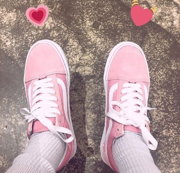 【韓國限定】VANS FOLDER Old Skool PINK 懶人鞋 滑板鞋 淺粉色 櫻花粉 粉紅 帆布鞋 超萌色系