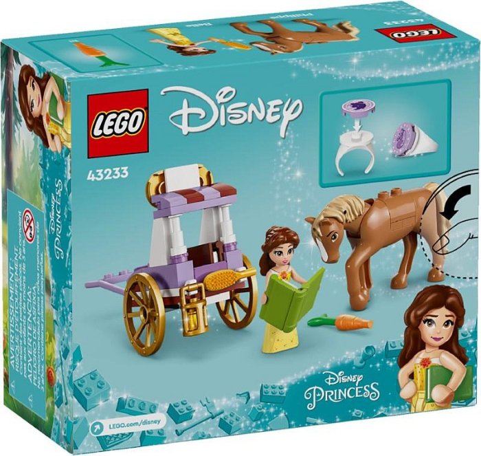 樂高LEGO DISNEY PRINCESS 美女與野獸 貝兒的故事馬車 玩具e哥 43233