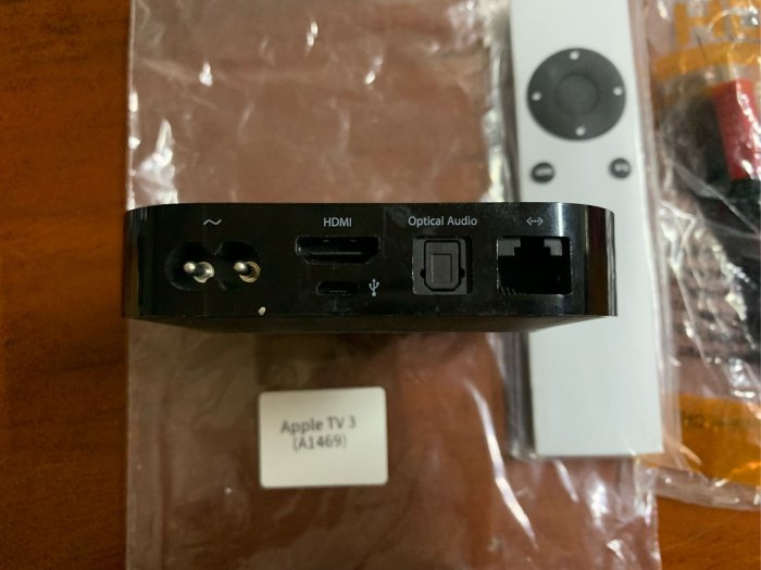 Apple TV3 (A1469) ，二手良品，提供30天保固