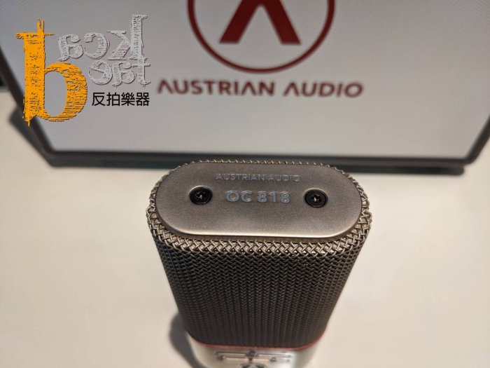 【反拍樂器】Austrian Audio OC818 Studio Set 大震膜電容式麥克風套裝 錄音室等級 公司貨