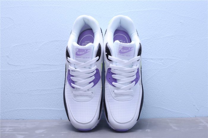 Nike Air Max 90 復古 氣墊 黑白紫 休閒運動鞋 女鞋 325213-142