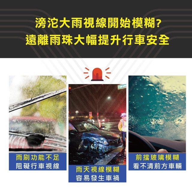 車資樂㊣汽車用品【RH-5032】VANGUARD鐵甲武士 爆撥雨高分子氟矽撥水劑 120天長效撥水(紅罐)