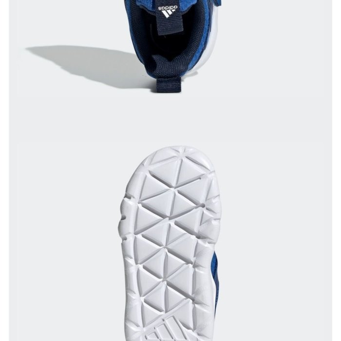 100原廠％Adidas愛迪達官網  RapidaFlex El I 嬰童訓練鞋G27111