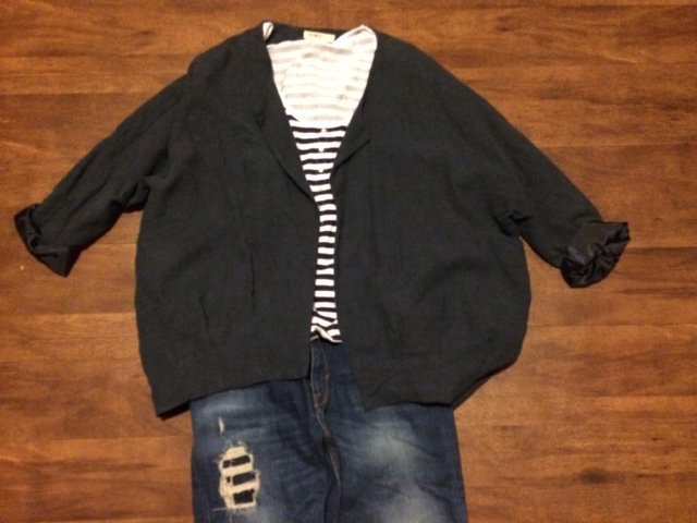 藍色設計師風外套 iroo zara h&m forever21 asos vero moda only muji