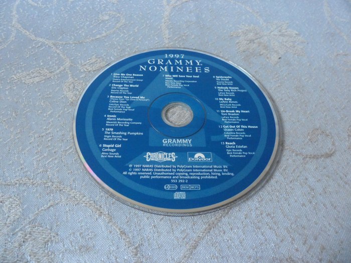 紫色小館20-2------1997 GRAMMY NOMINEES