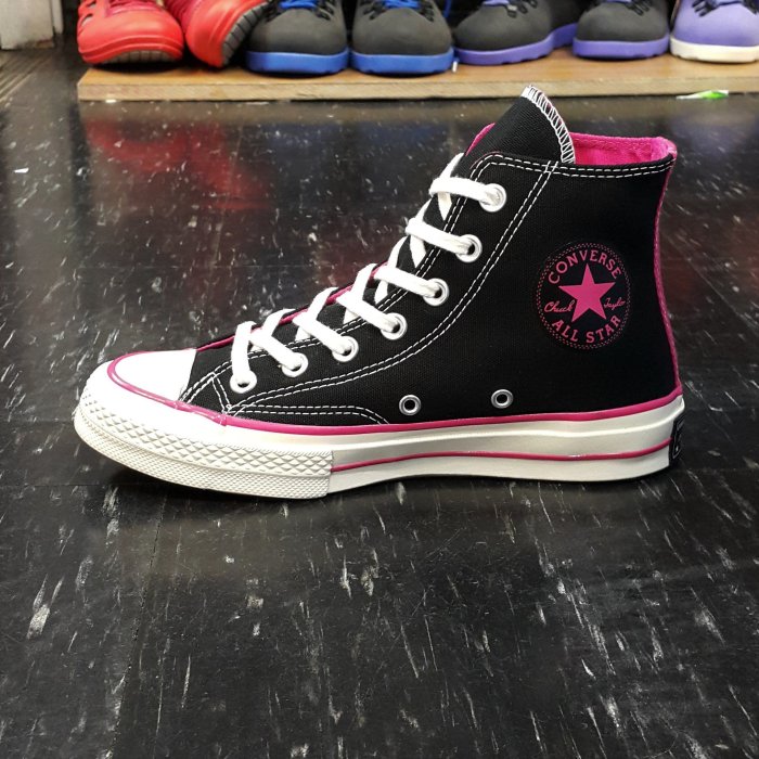 Converse Chuck Taylor AllStar 1970s 高筒 黑色 桃粉色 復刻 三星標 149445C