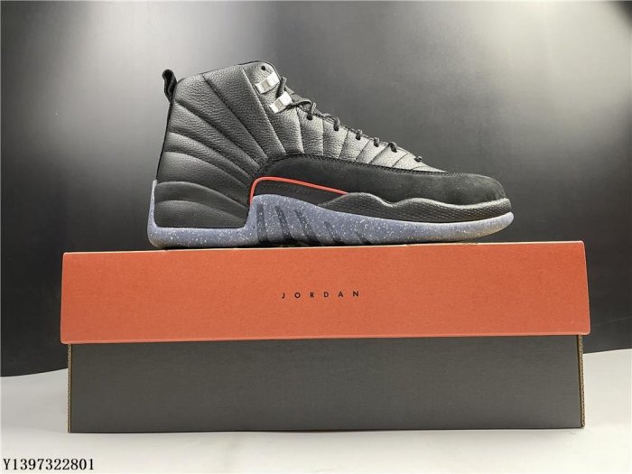 Nike Air Jordan 12 Utility Grind 黑灰 銀扣 百搭籃球鞋 DC1062-006