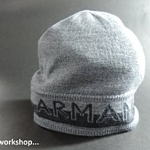 【A/X配件館】【ARMANI EXCHANGE品牌毛帽】【AXH001A3】 (灰色)