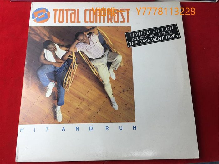 黑膠唱片Total Contrast ?– Hit And Run 放克 M版黑膠2LP S1912