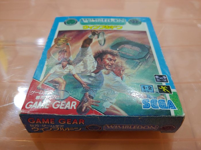 GAME GEAR GG WIMBLEDON 網球 (編號50) 日本原裝