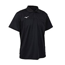 MIZUNO 男短袖POLO衫(免運 上衣 休閒 慢跑 咖啡紗抗臭「32TABA0109」≡排汗專家≡