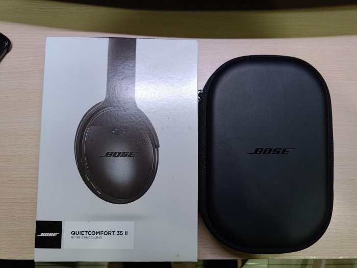 無線降噪藍芽耳機 BOSE QC35 2代 二手品已更換全新耳罩海綿