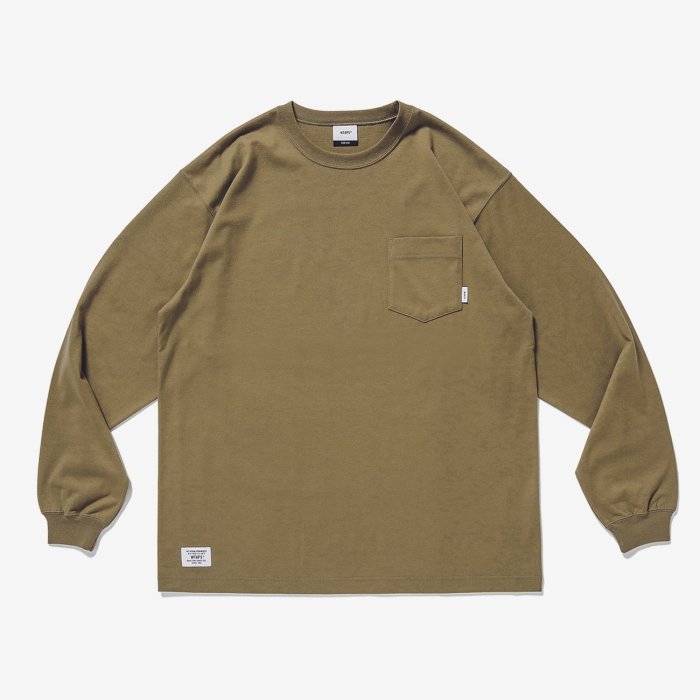 【日貨代購CITY】2020AW WTAPS BLANK LS COPO 暖棉 口袋 長袖 長TEE LOGO 現貨