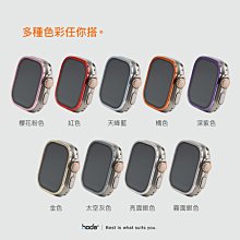 hoda Apple Watch Ultra 49mm 藍寶石保護貼 + 鈦合金保護框